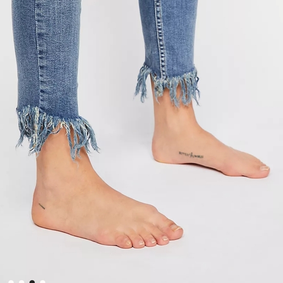 Free People - Frayed skinny jeans - Picture 5 of 13